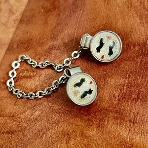 Vintage Hex Signs by Hoffman dueling unicorn Collar Necklace